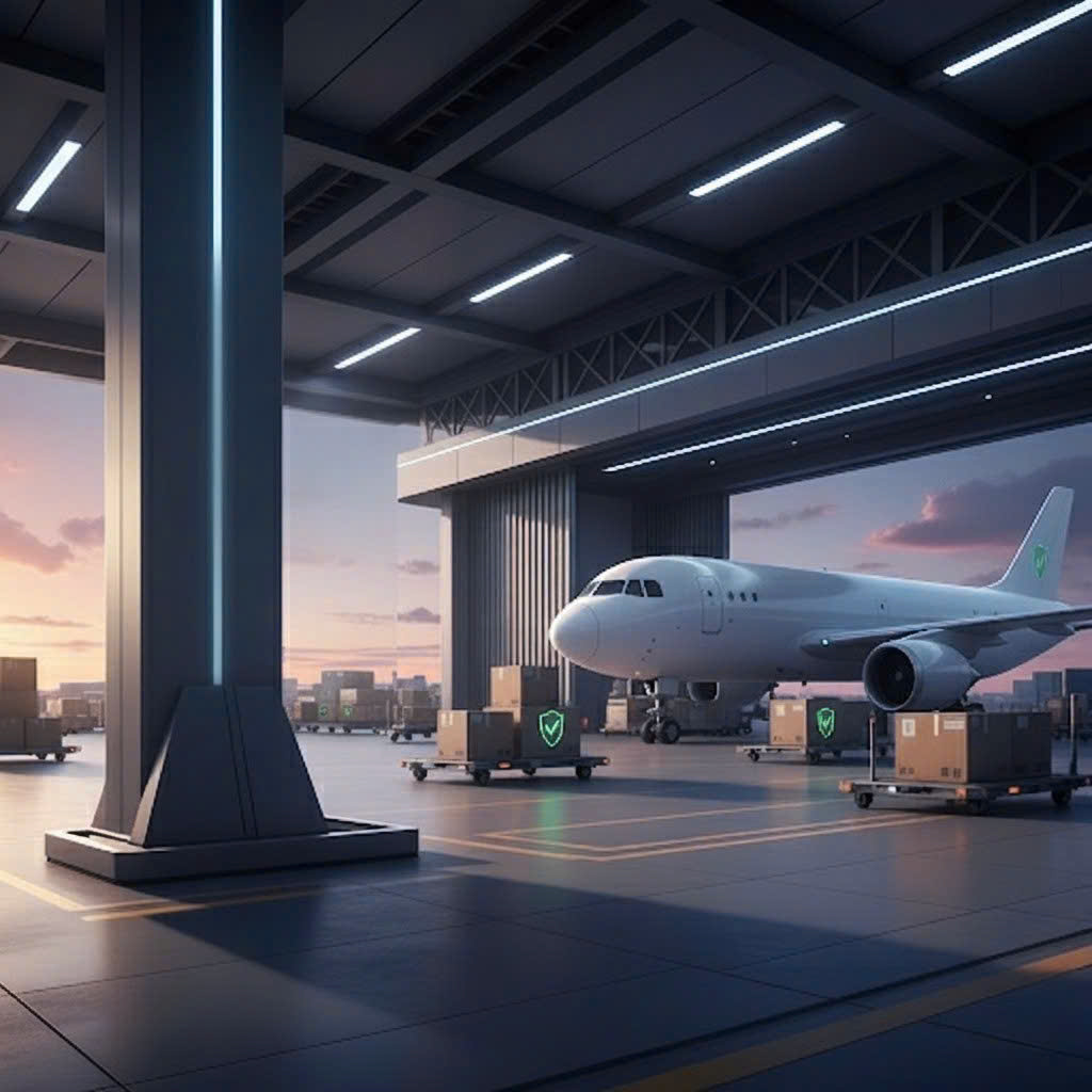 Cargo Security Illustration